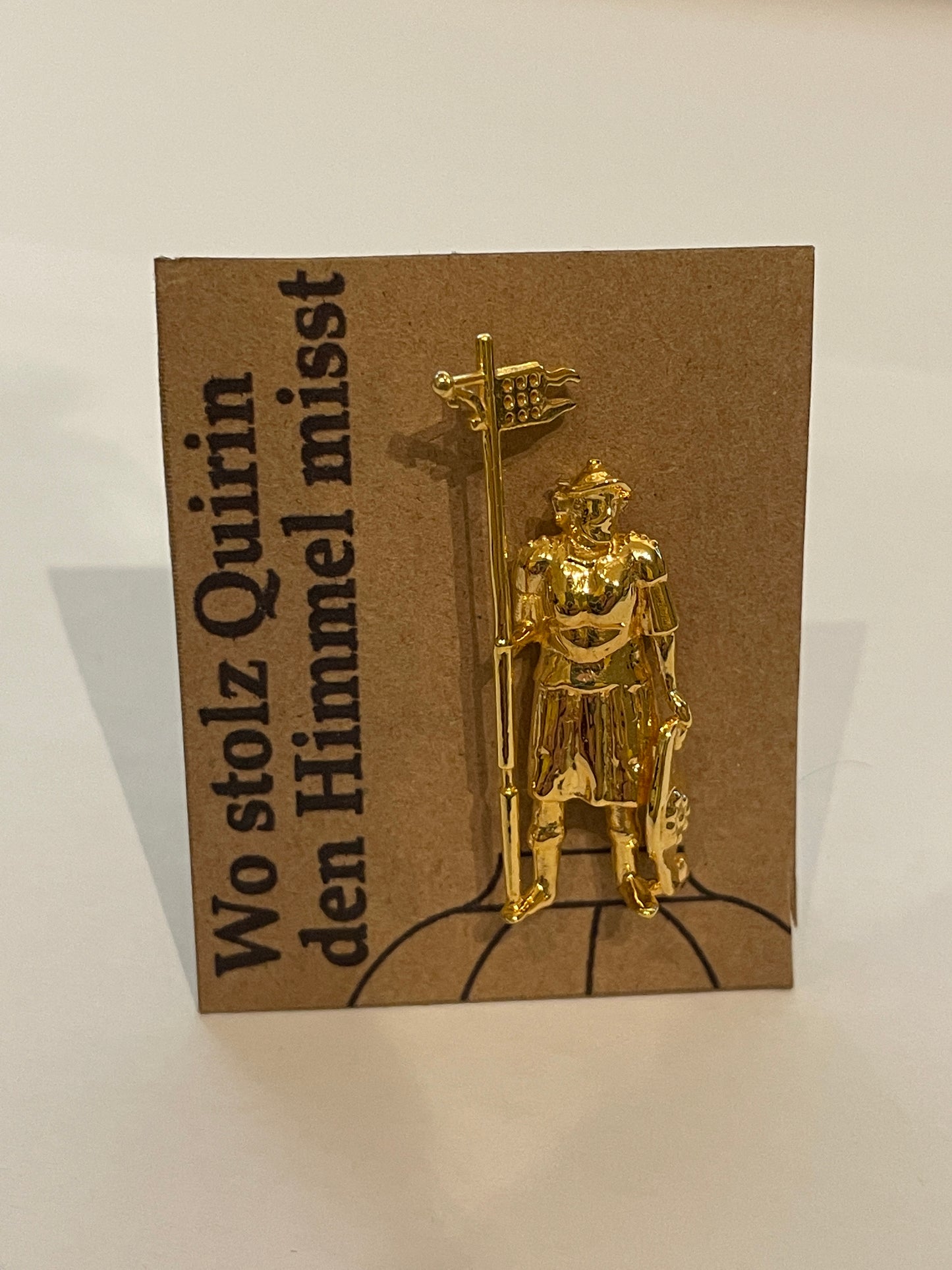 Quirinus Patron Anstecker