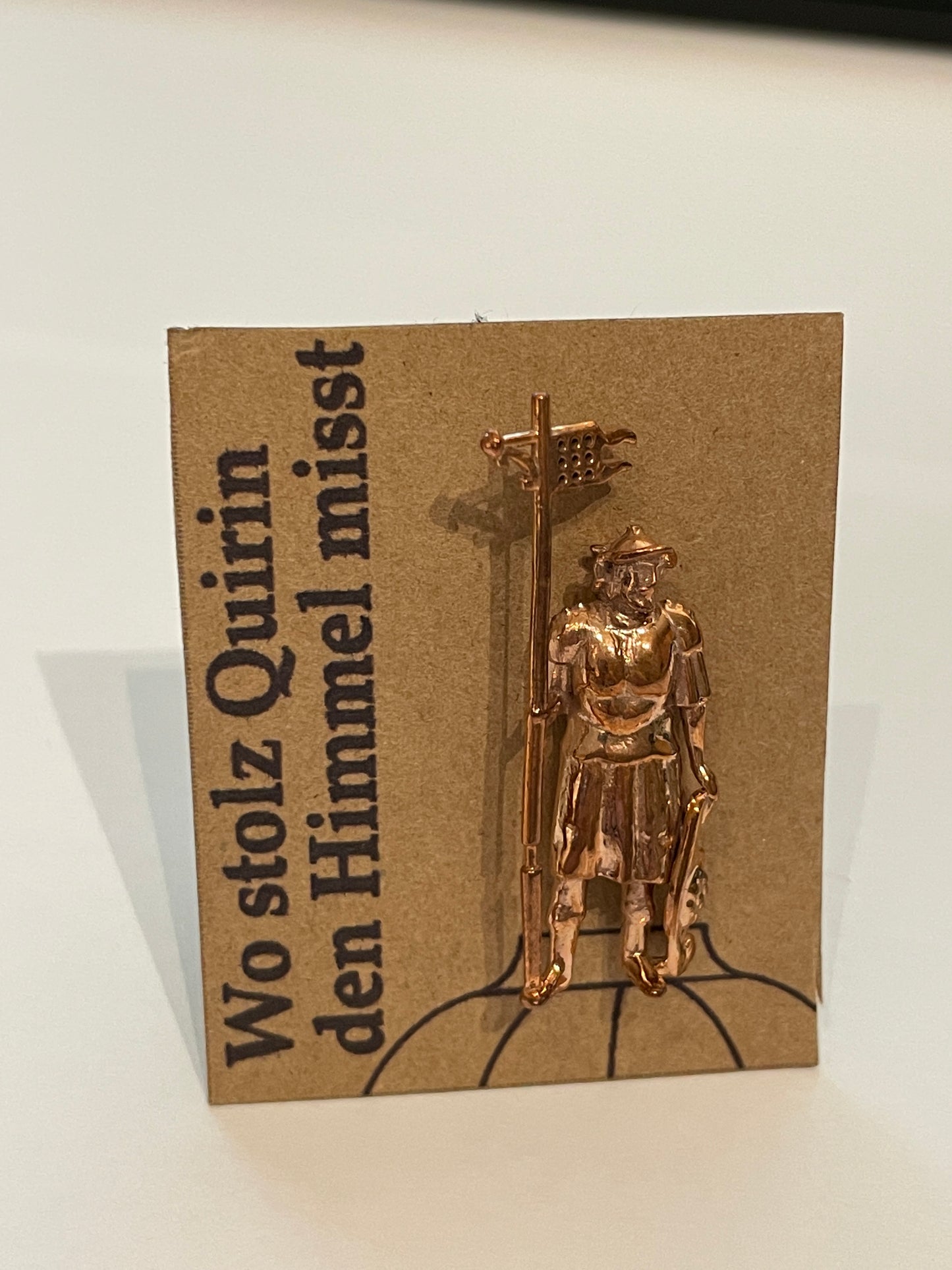 Quirinus Patron Anstecker